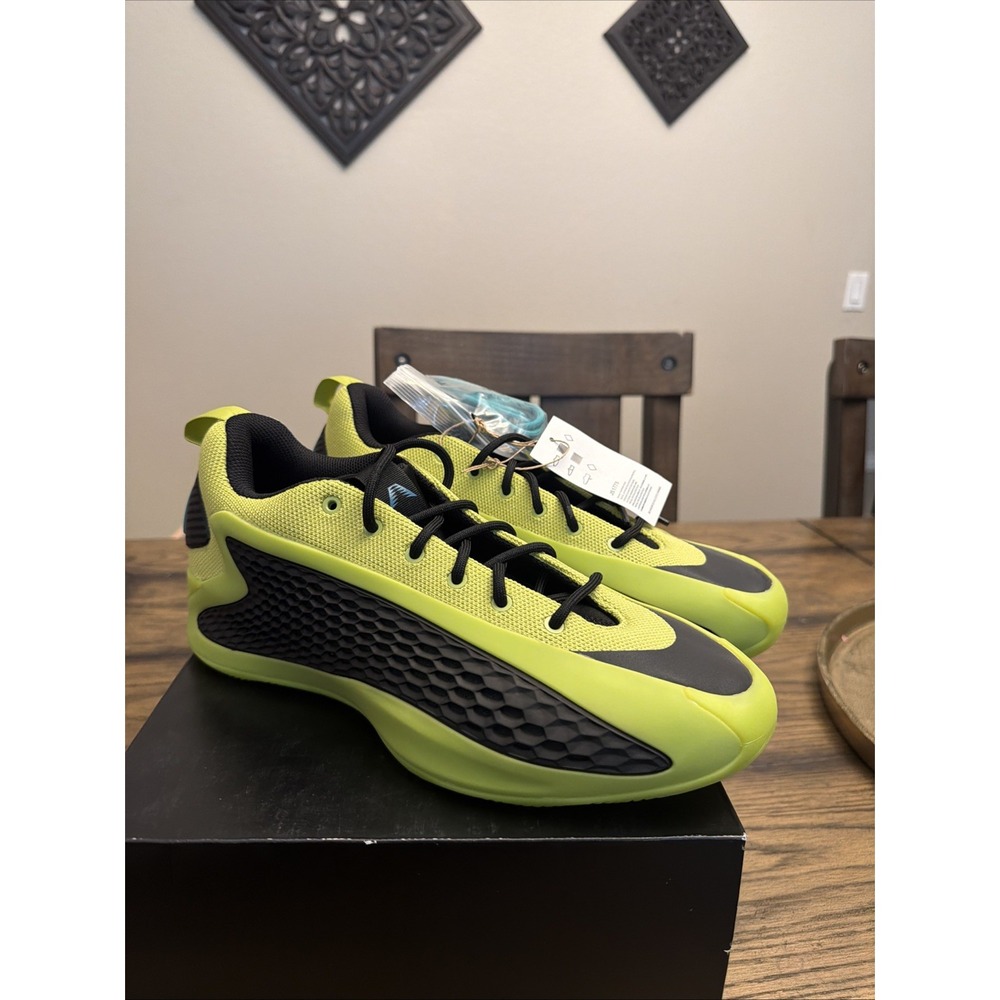 Sz 10 Adidas AE1 Low Preloved Lime Men's Basketball Shoes JS1778 …X2